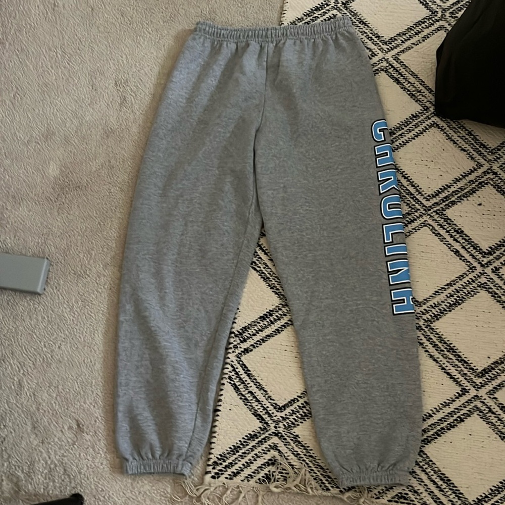 grey unc carolina sweatpants